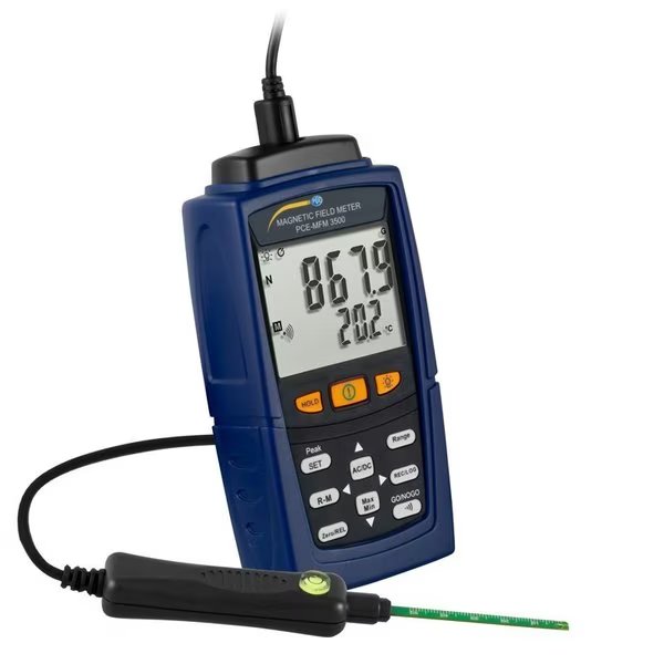 Magnetic Field Meter, 0 to 30,000 G, Pce Instruments, Mfr#: PCE-MFM 3500